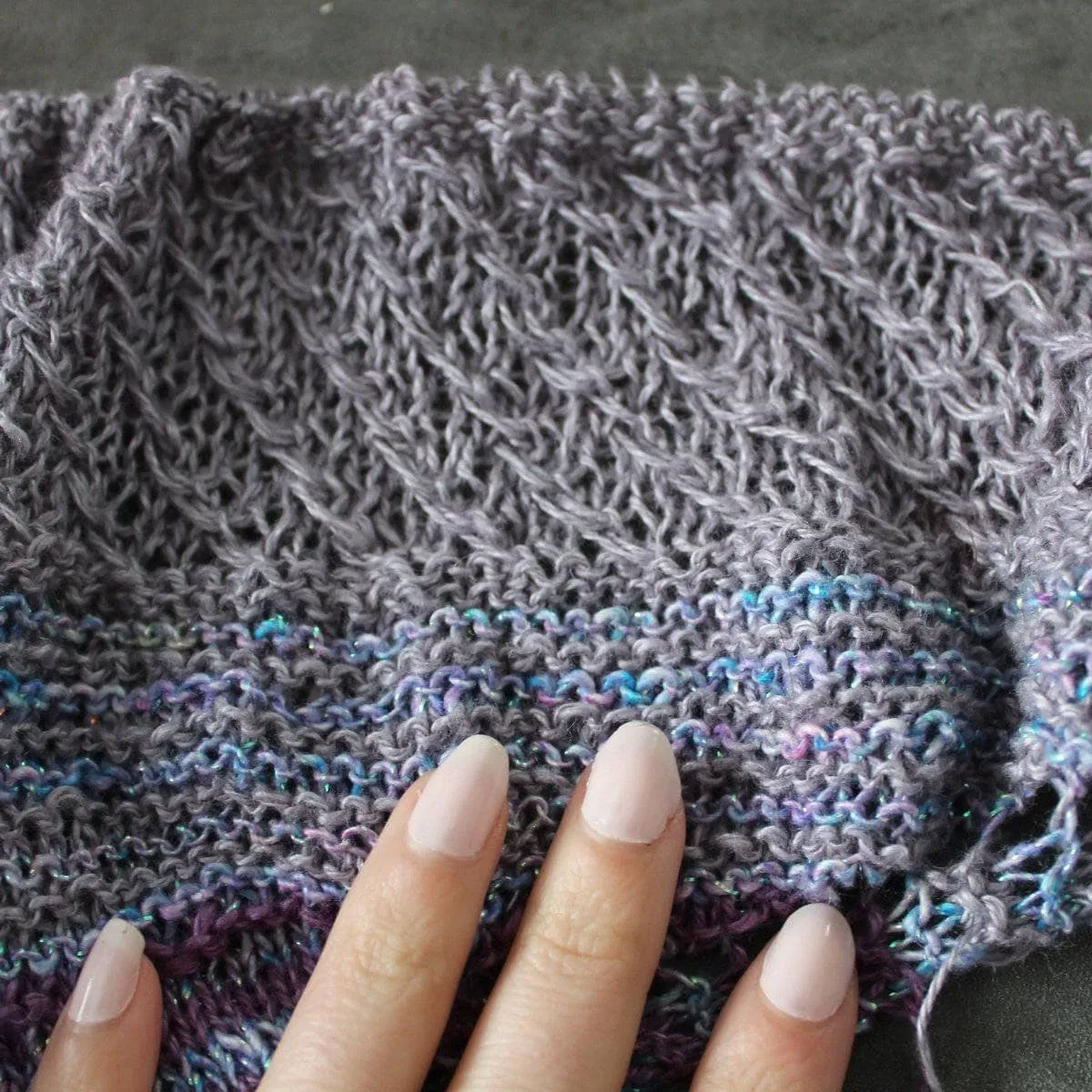 Moonbeam Crescent Shawl Knitting Kit