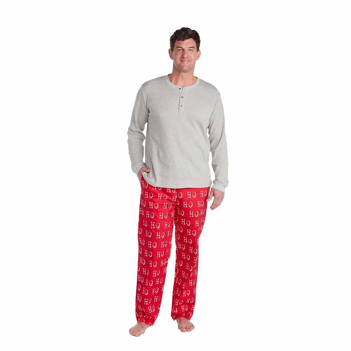 Mud Pie Mens Holiday PJ Set Ho