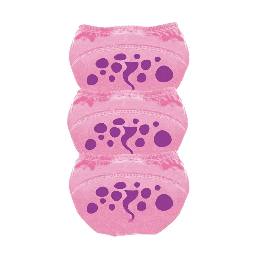 My Little Training Pants (Pack of 3) - Pink Dragon