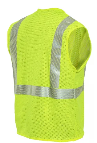 National Safety Apparel Drifire V00HA2V Hi-Vis Mesh Class 2 Vest