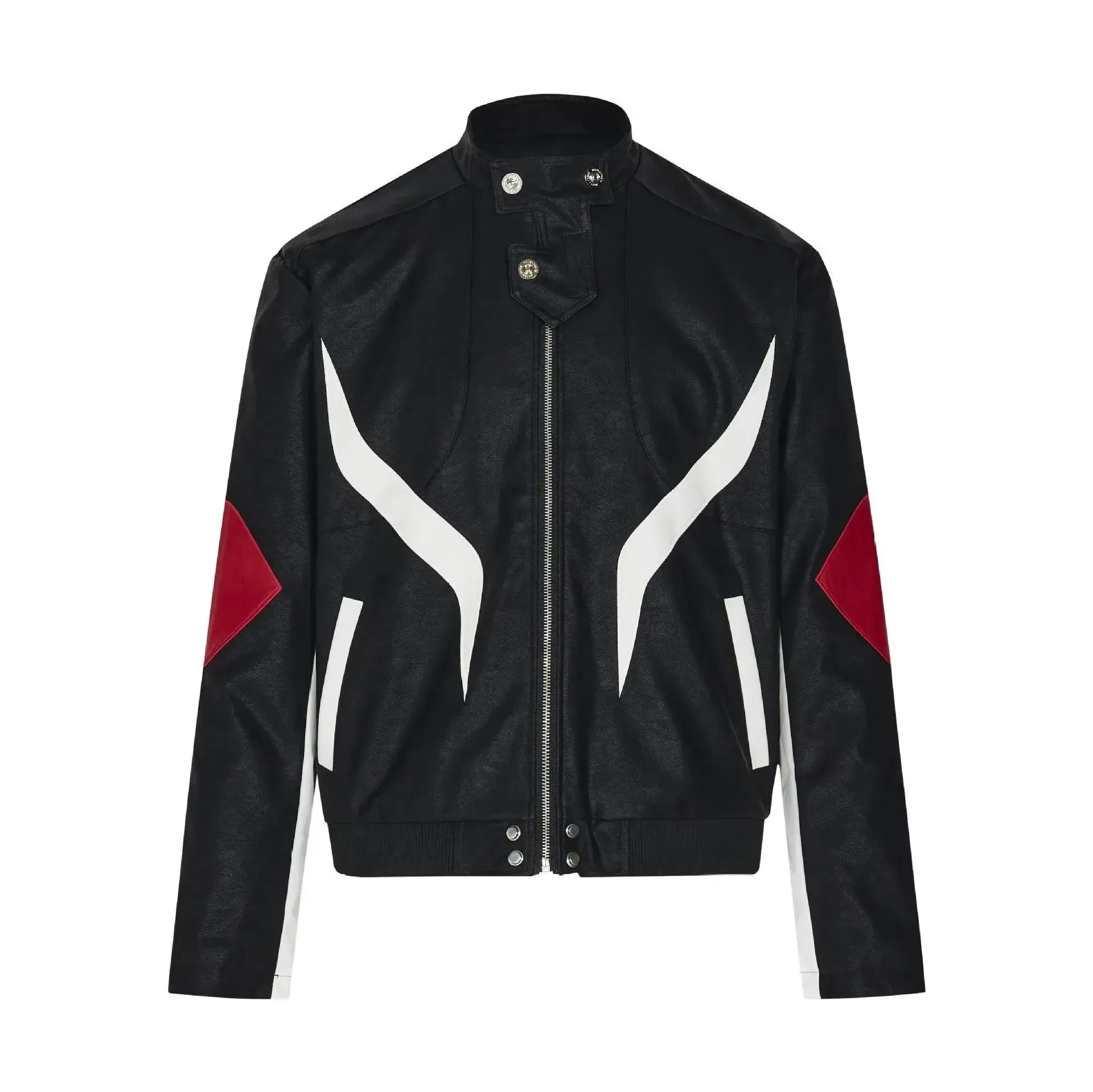 New Trendy Fashionable Zip up Leather Jacket men