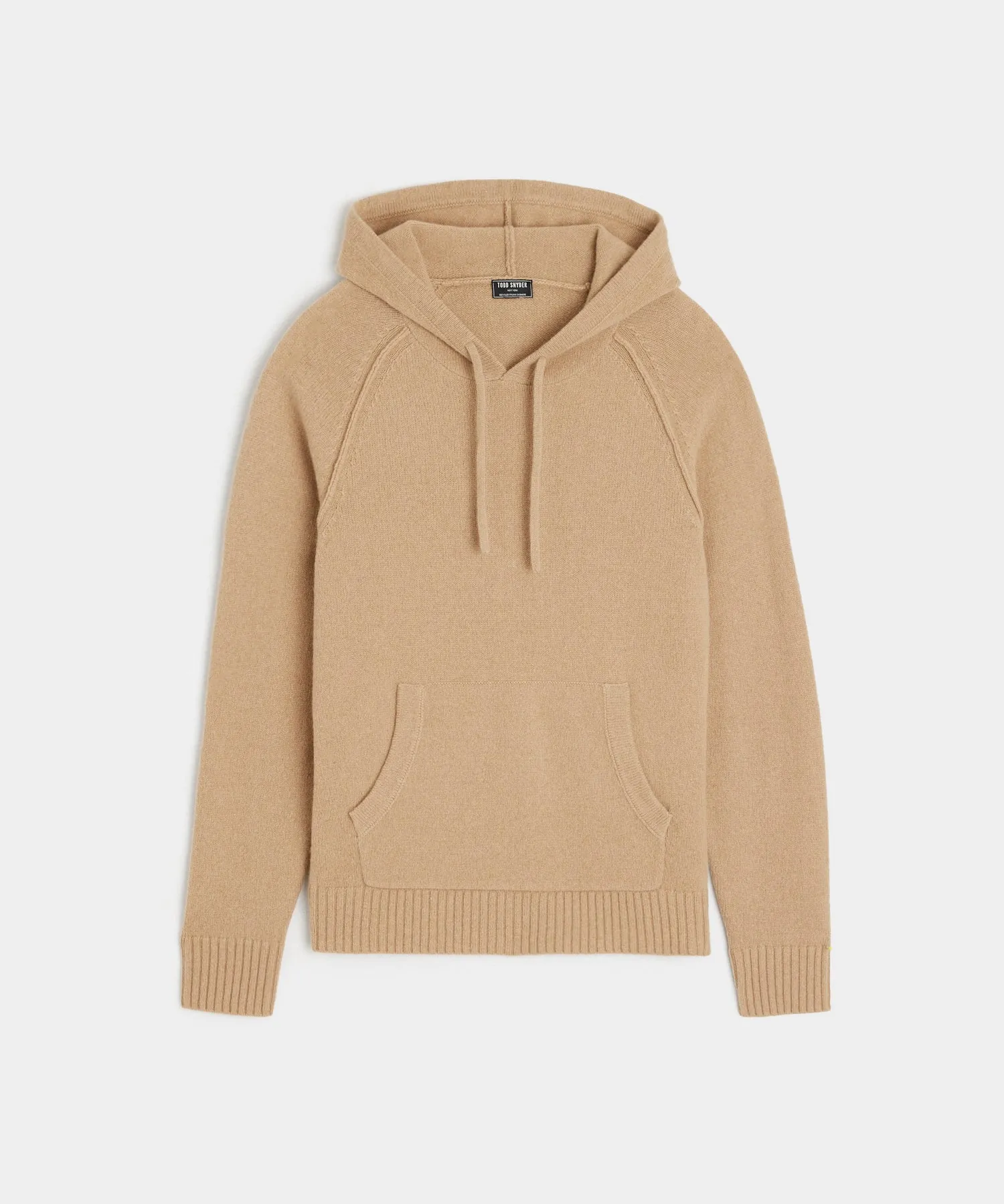 Nomad Cashmere Hoodie in Dark Wheat