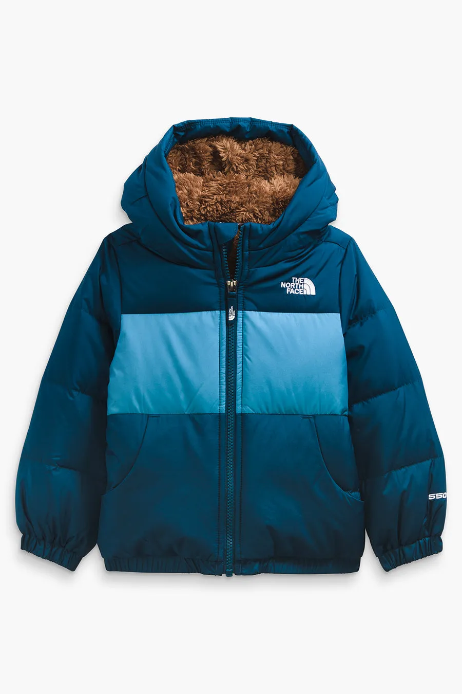 North Face Kids Toddler Moondoggy Hoodie - Monterey Blue (Size 2 left)