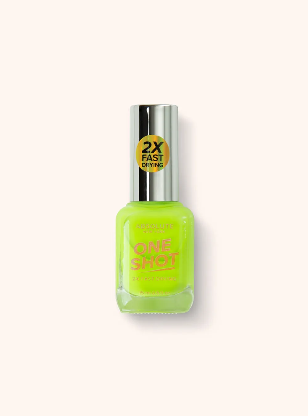 One Shot Nail Polish - Neon Green