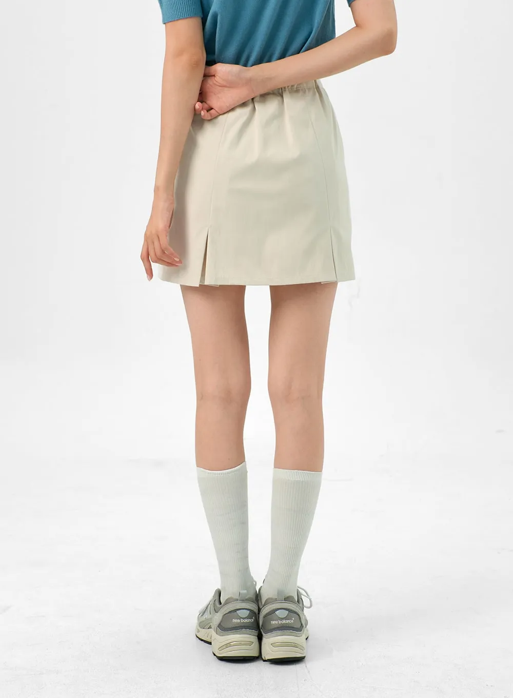 Pastel Pleated Mini Skirt OG327