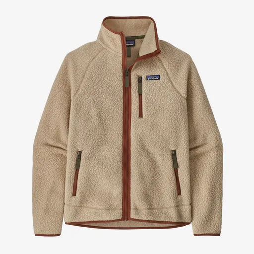 Patagonia Retro Pile Jacket-El Cap Khaki w/Sisu Brown