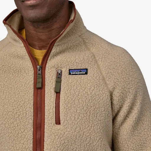 Patagonia Retro Pile Jacket-El Cap Khaki w/Sisu Brown