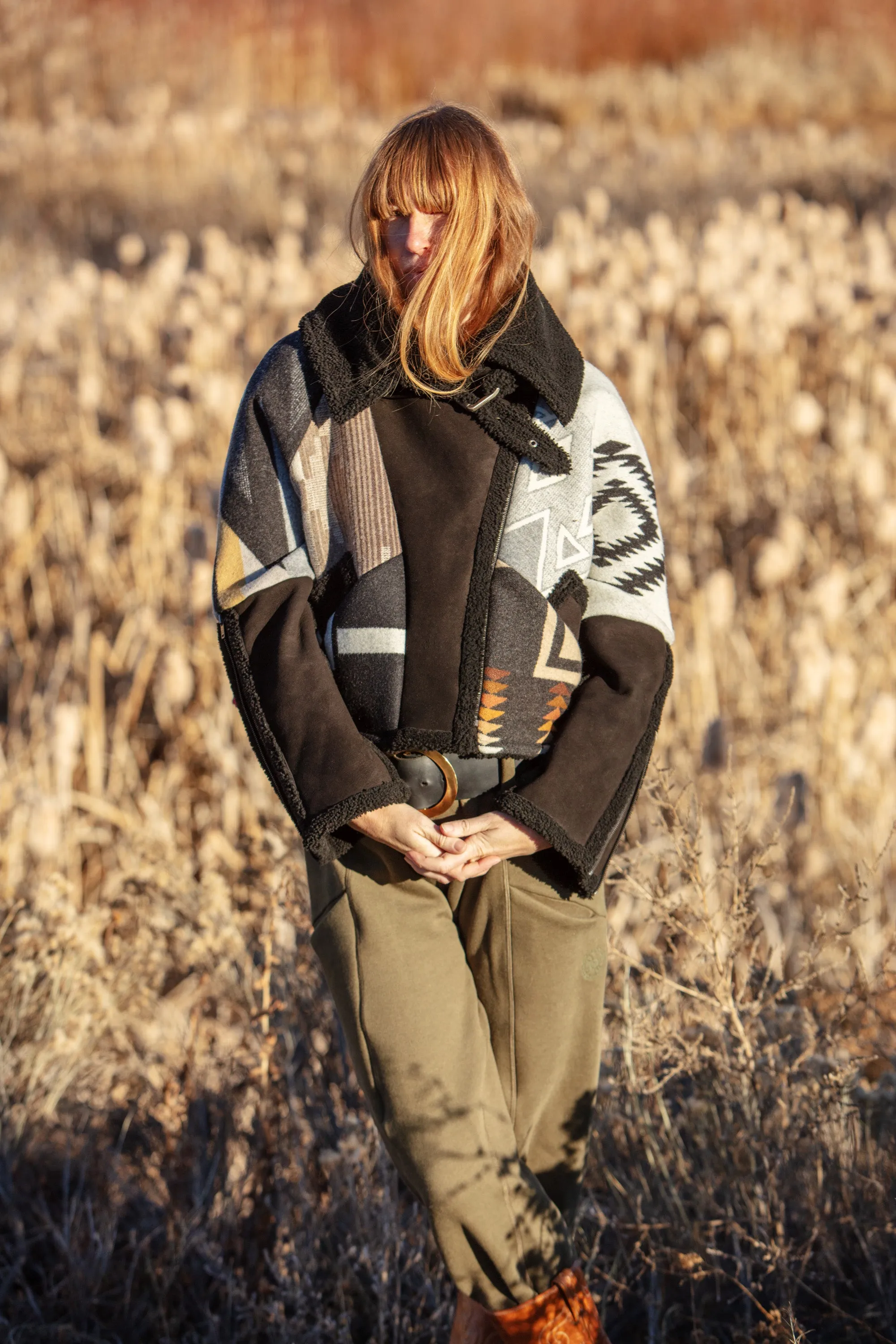 Patchwork Merino Lulu Aviator