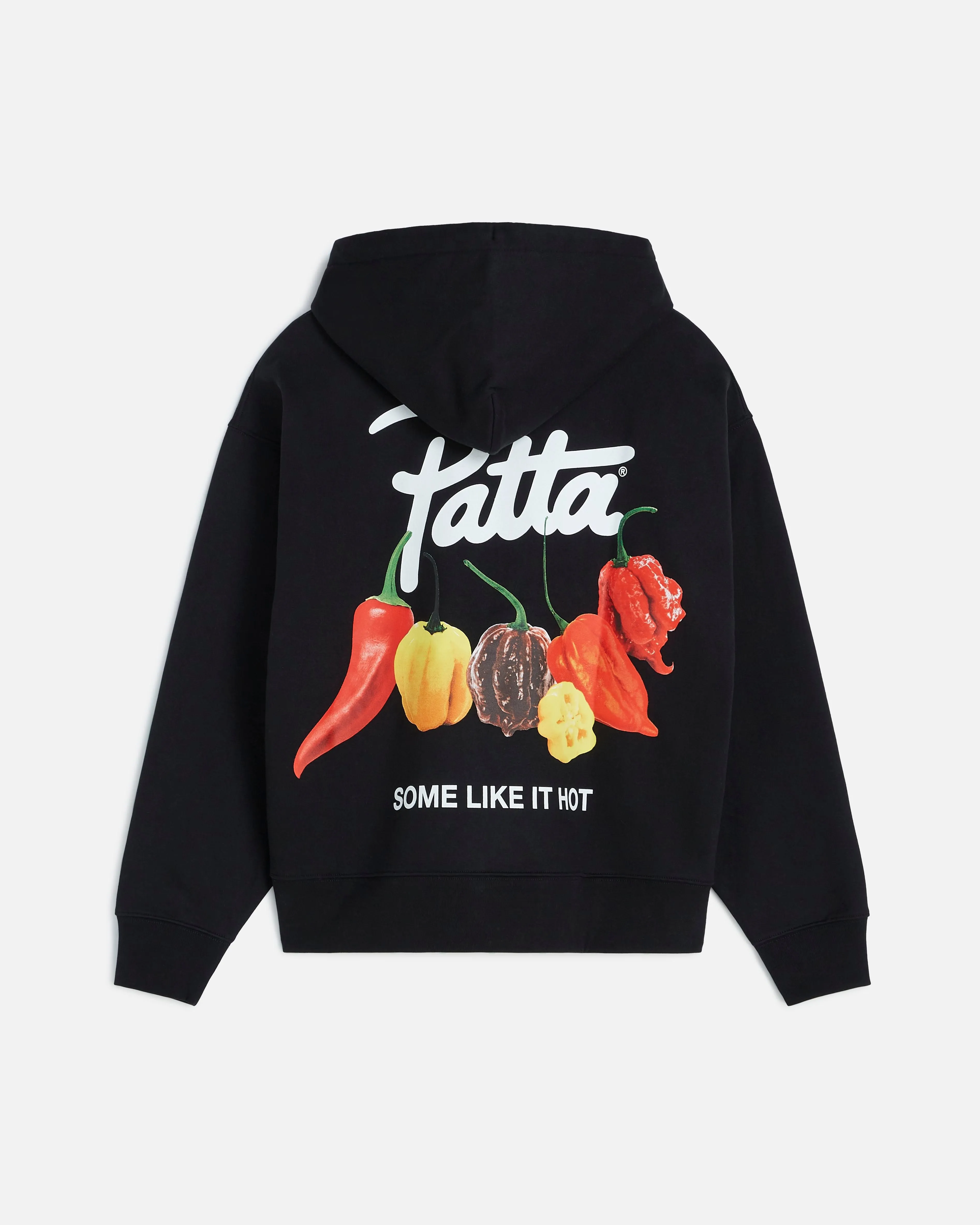 Patta Some Like It Hot Boxy Hooded Sweater (Black)