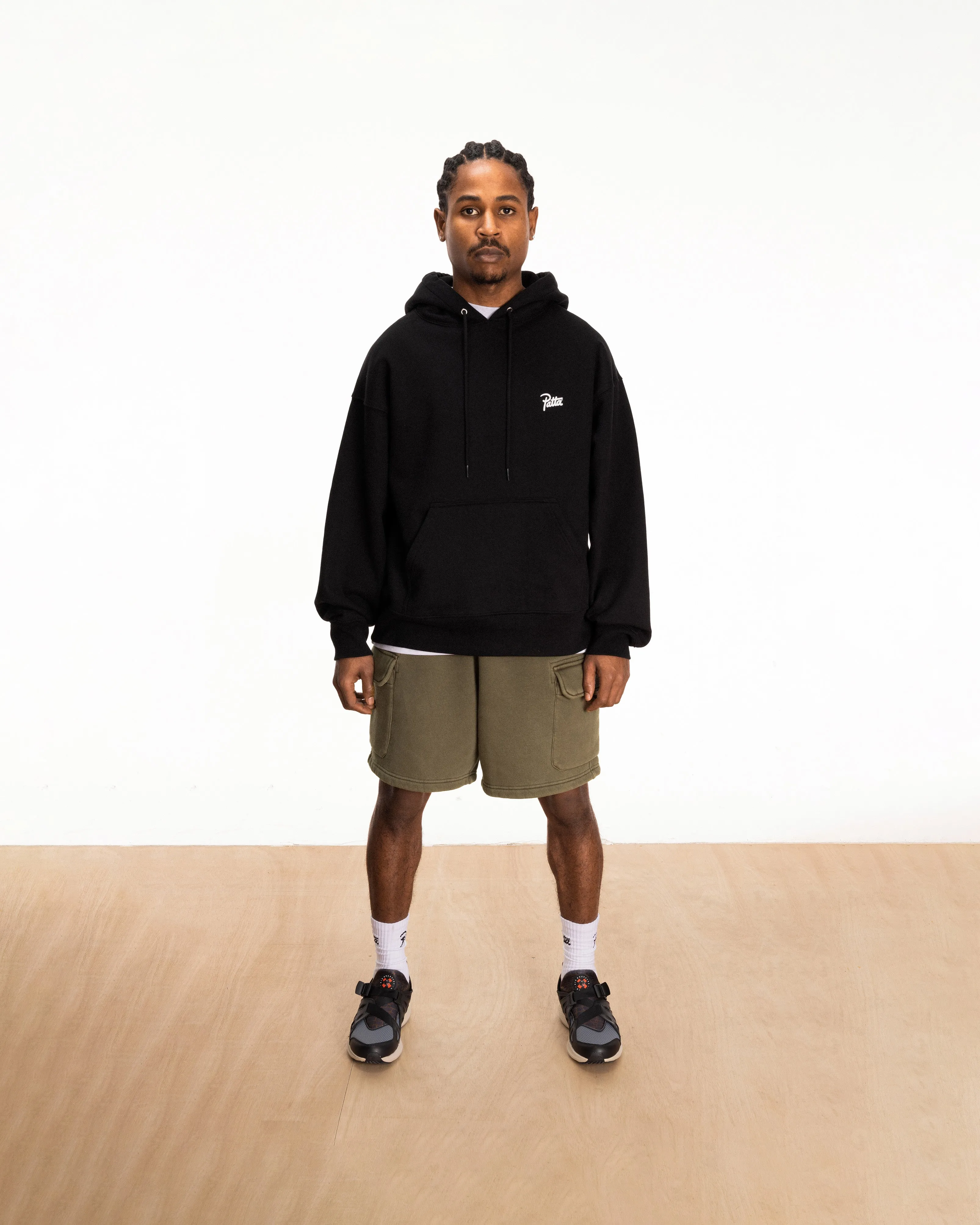 Patta Some Like It Hot Boxy Hooded Sweater (Black)