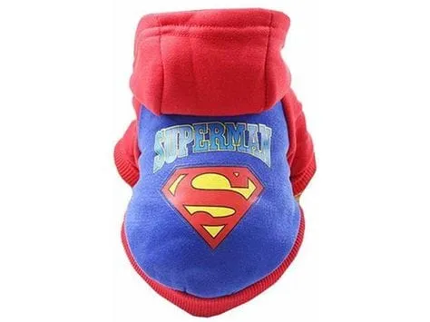 Pet Superman Hoodie