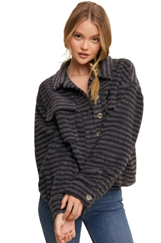 Plaid Fleece Shacket