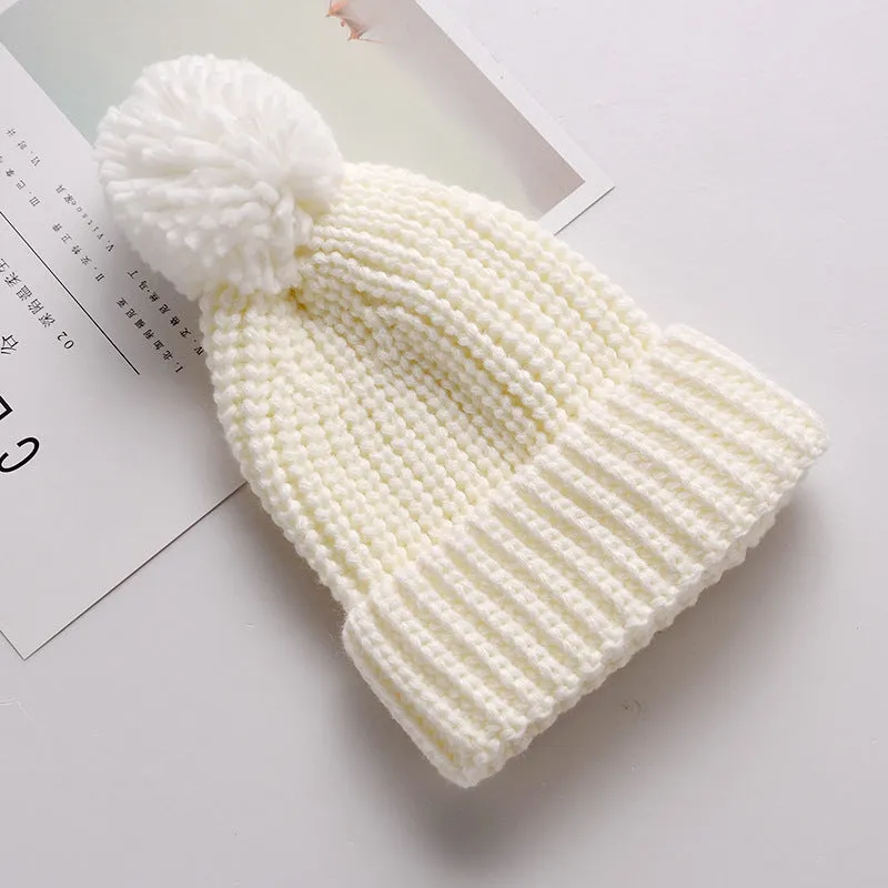 Pom Pom Winter Knitted Beanie