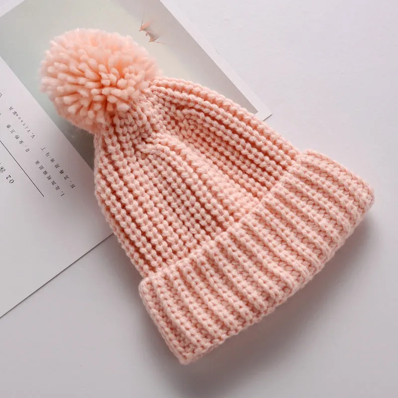 Pom Pom Winter Knitted Beanie