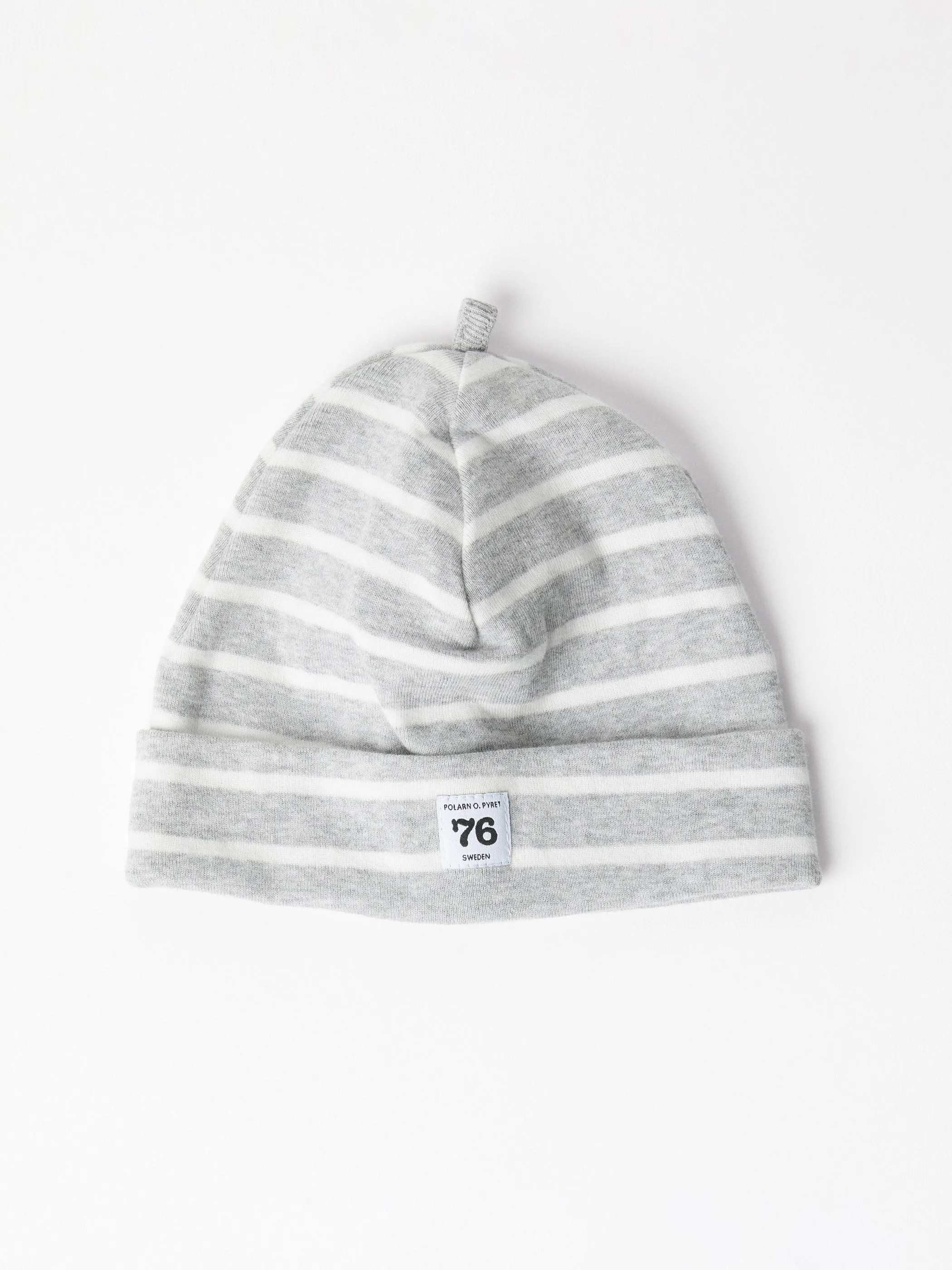 PO.P Stripe Baby Hat