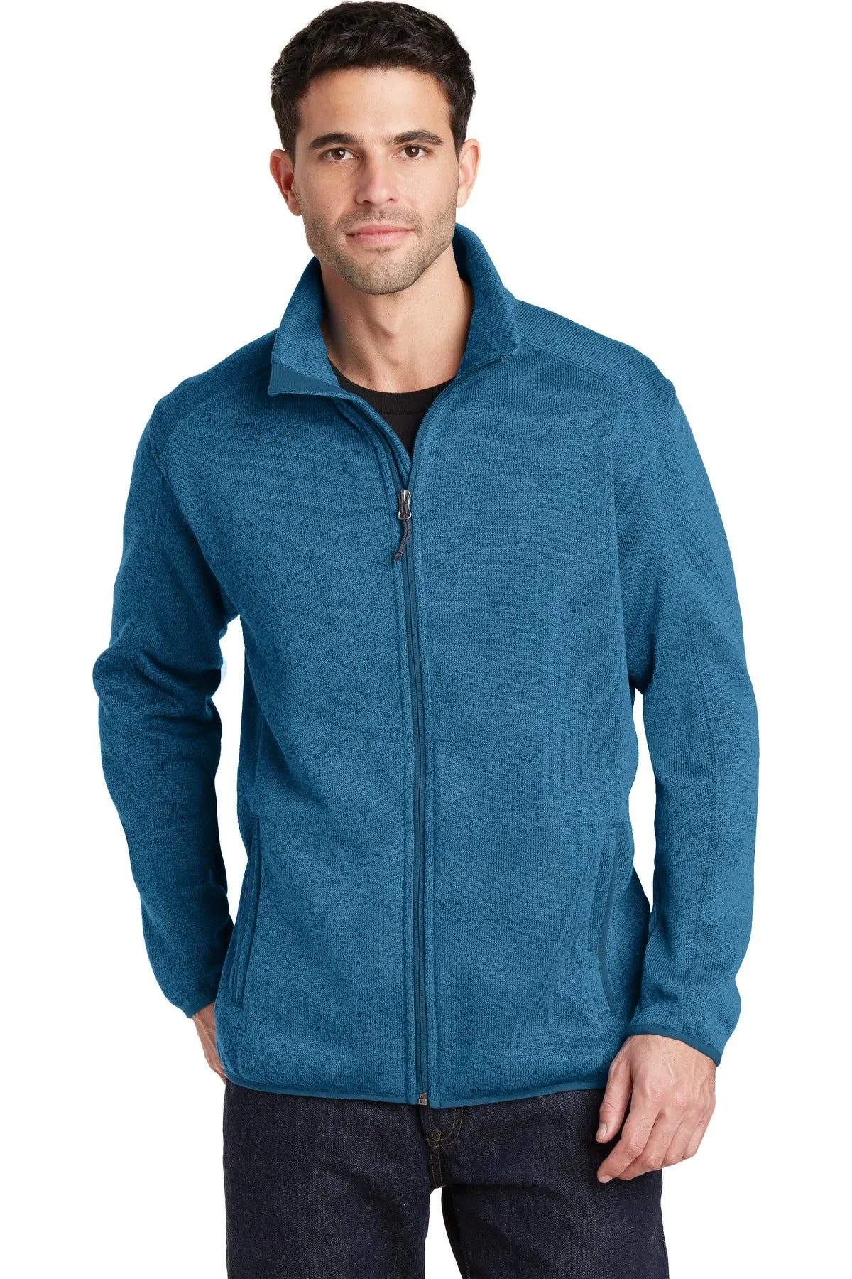 Port Authority® Sweater Fleece Jacket. F232