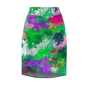 PRIMAVERA. Women's Pencil Skirt (AOP)