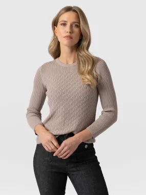 Primrose Knit Jumper - Malt