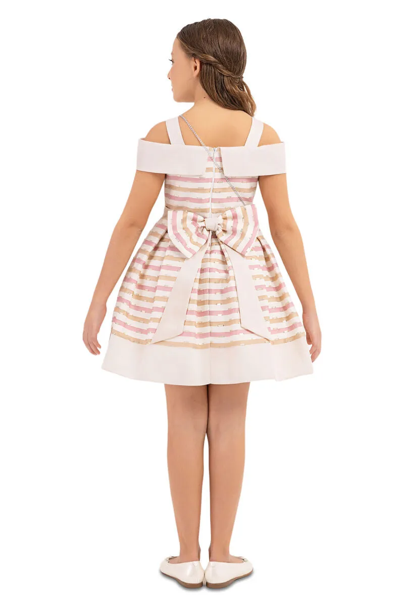 Princess Collar Dress - Pink