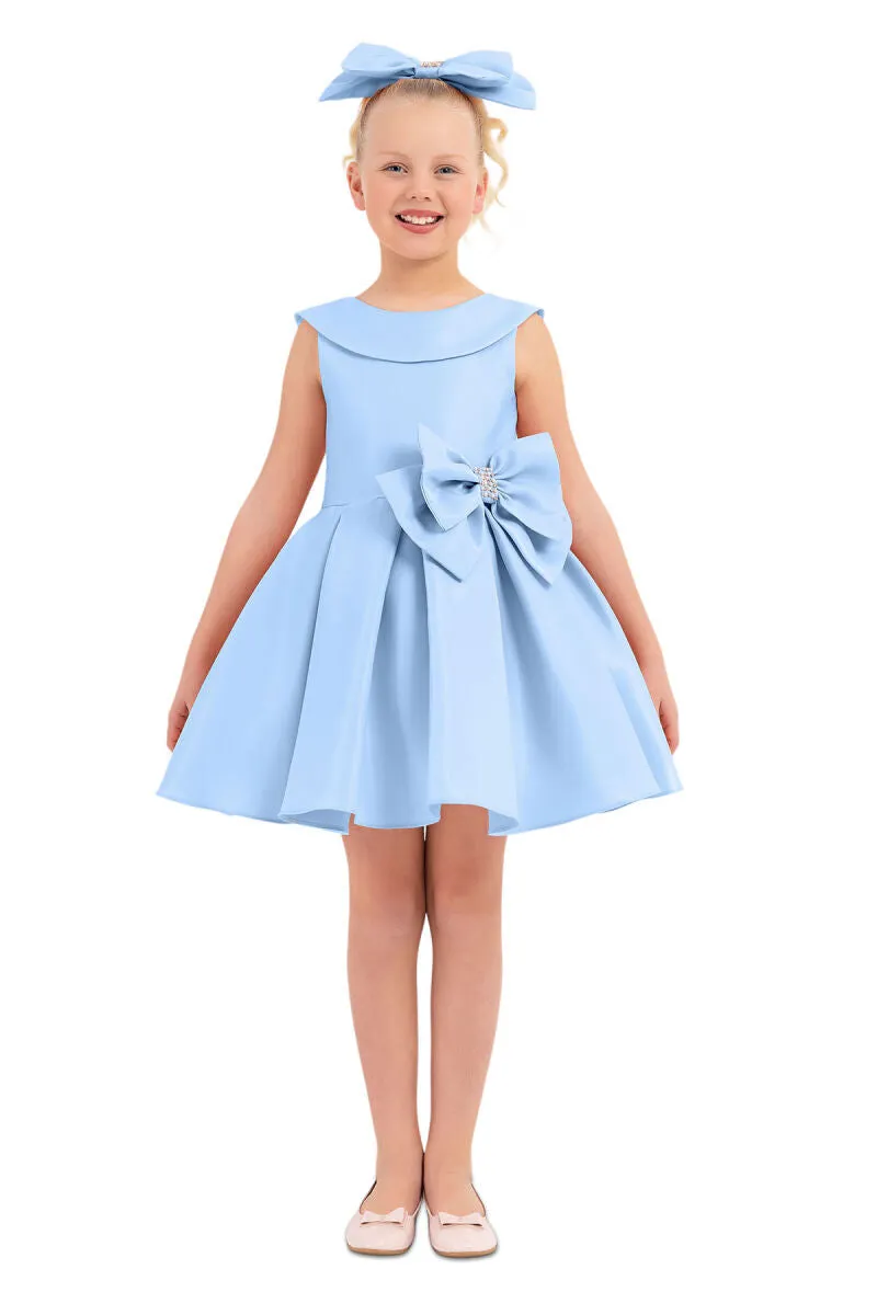 Princess Cutting Dress- Blue