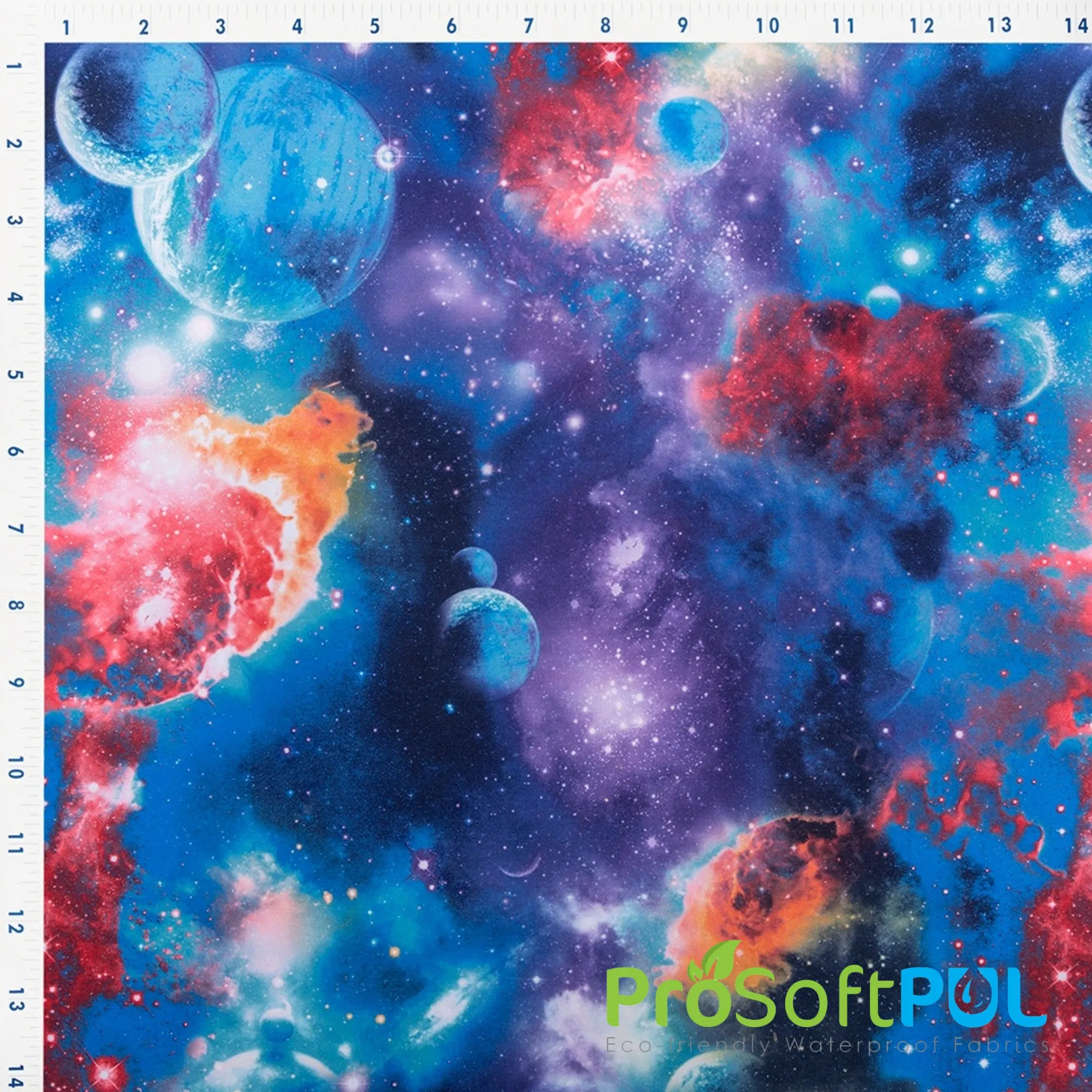 ProSoft® Waterproof 1 mil ECO-PUL™ Print Silver Fabric (W-509)