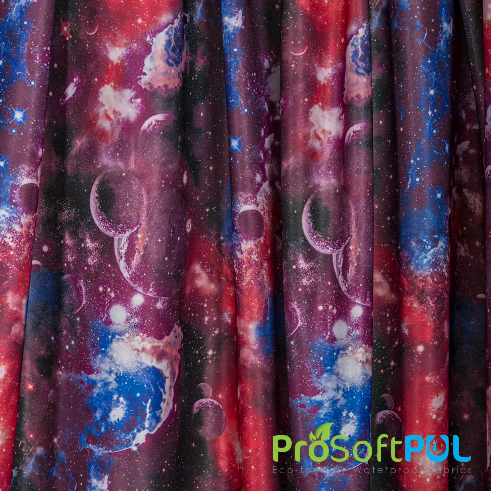 ProSoft® Waterproof 1 mil ECO-PUL™ Print Silver Fabric (W-509)