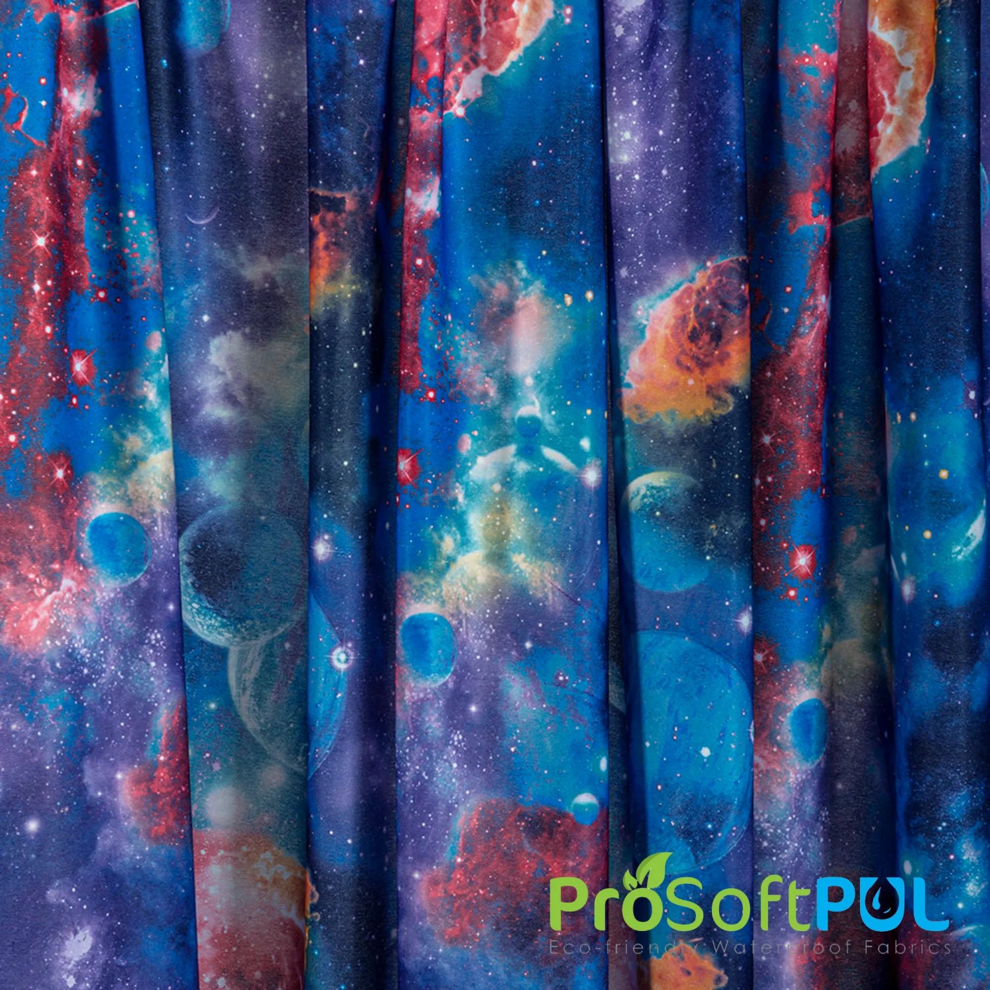 ProSoft® Waterproof 1 mil ECO-PUL™ Print Silver Fabric (W-509)