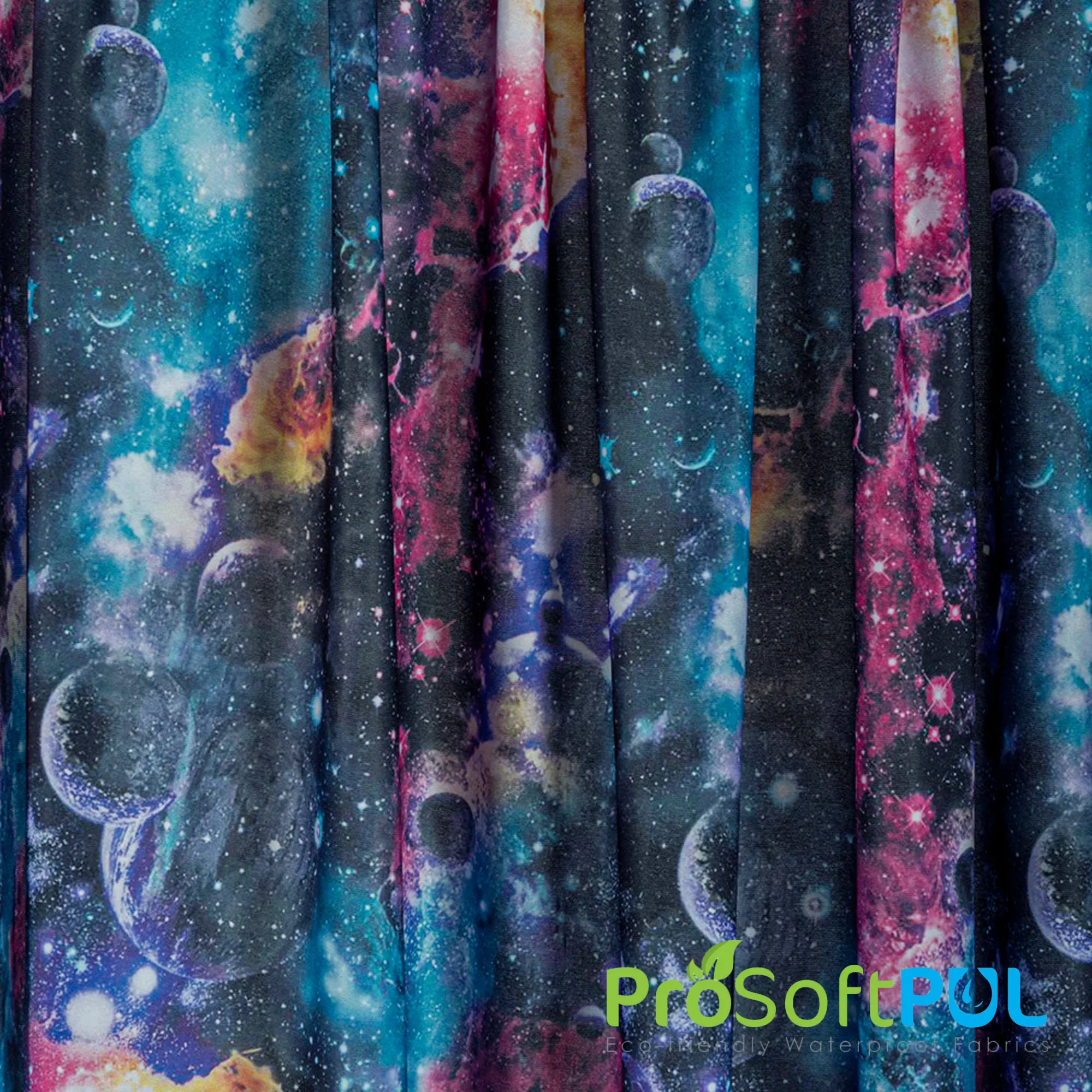 ProSoft® Waterproof 1 mil ECO-PUL™ Print Silver Fabric (W-509)