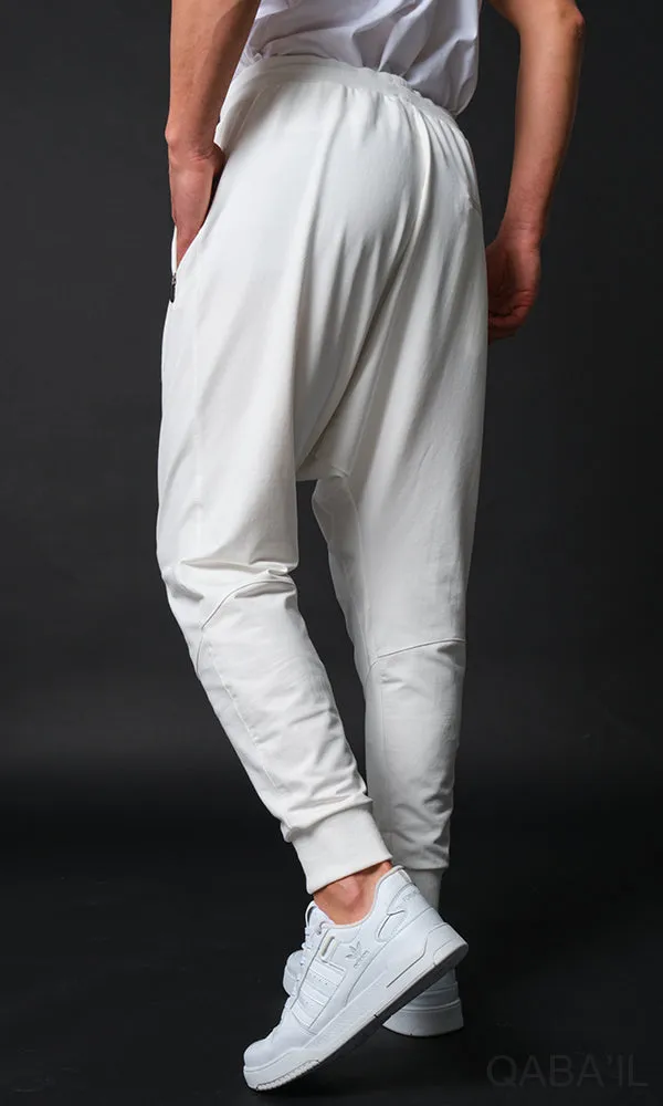 QL Relaxed Jersey Joggers ATHLETIK in Cream