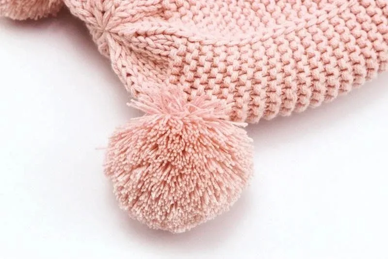 Quality Knitted Winter Pompom Beanie