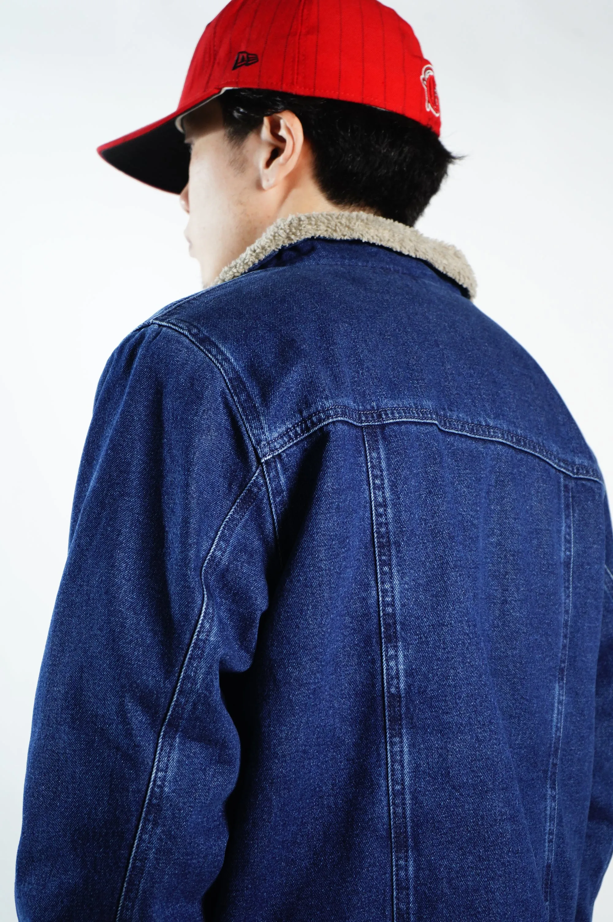 "Carhartt" -Denim Boa Jacket-