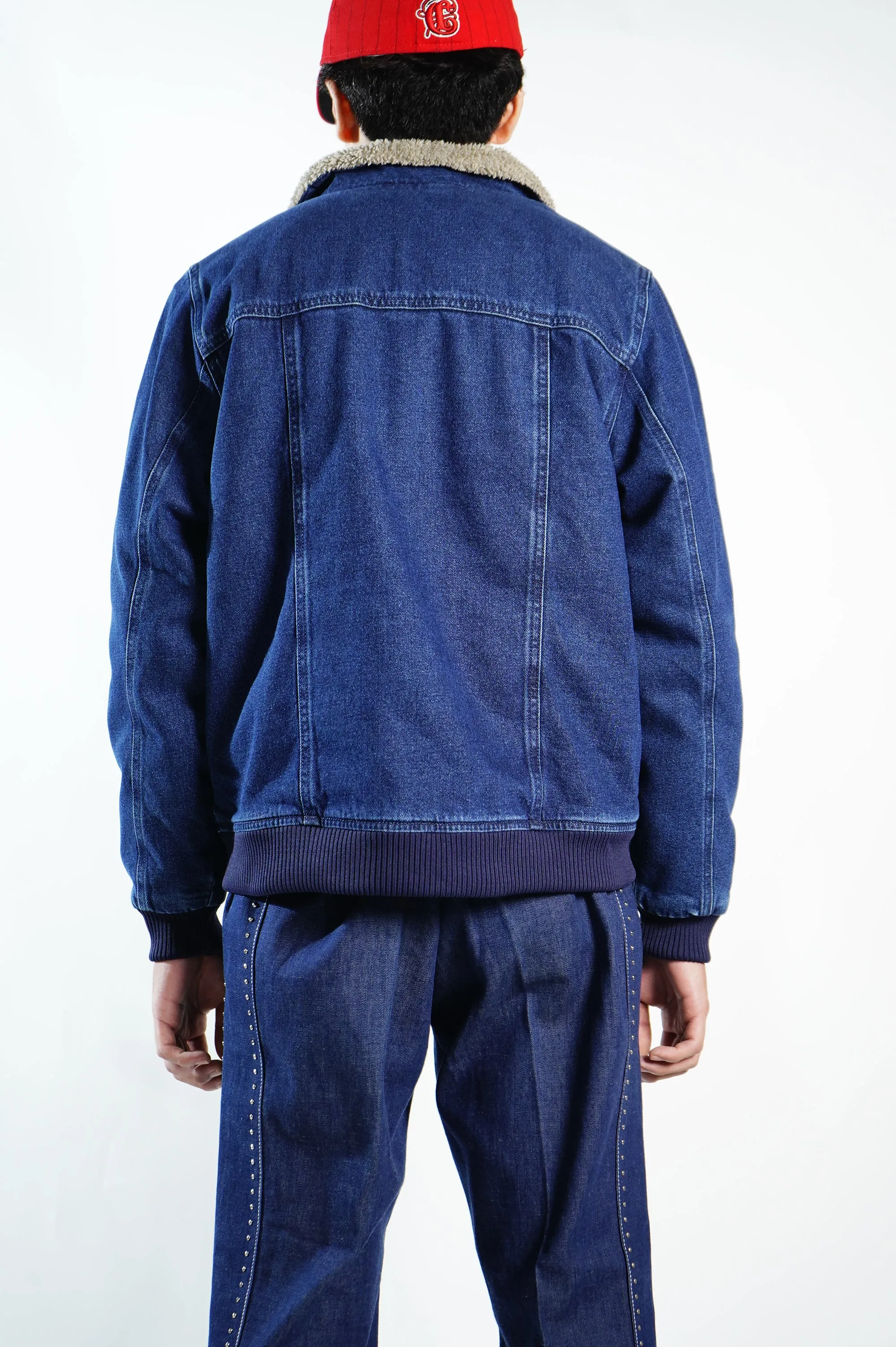 "Carhartt" -Denim Boa Jacket-