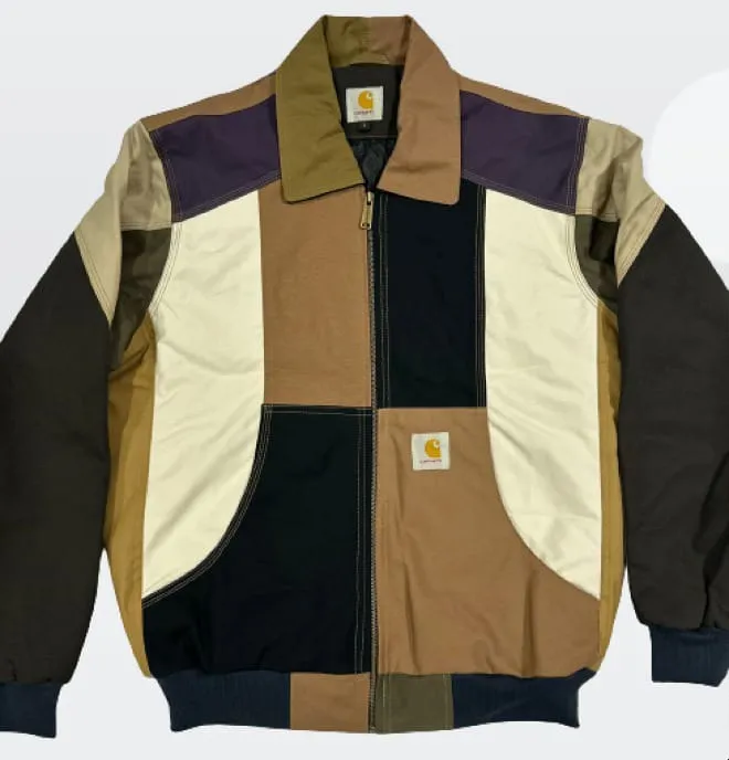 Rework style Carhartt multi colar jackets