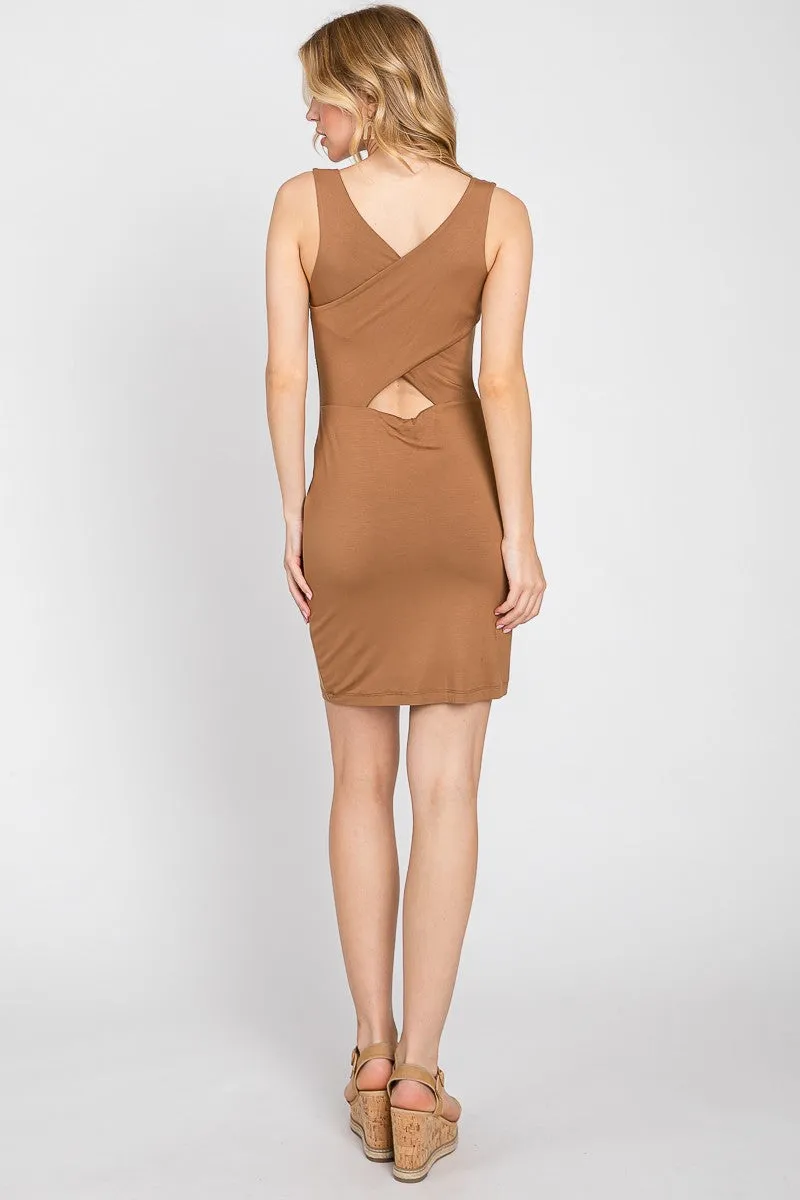 River Dress - Amber Brown