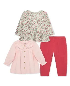 Rose 3-Piece Play Set (2T-4T)