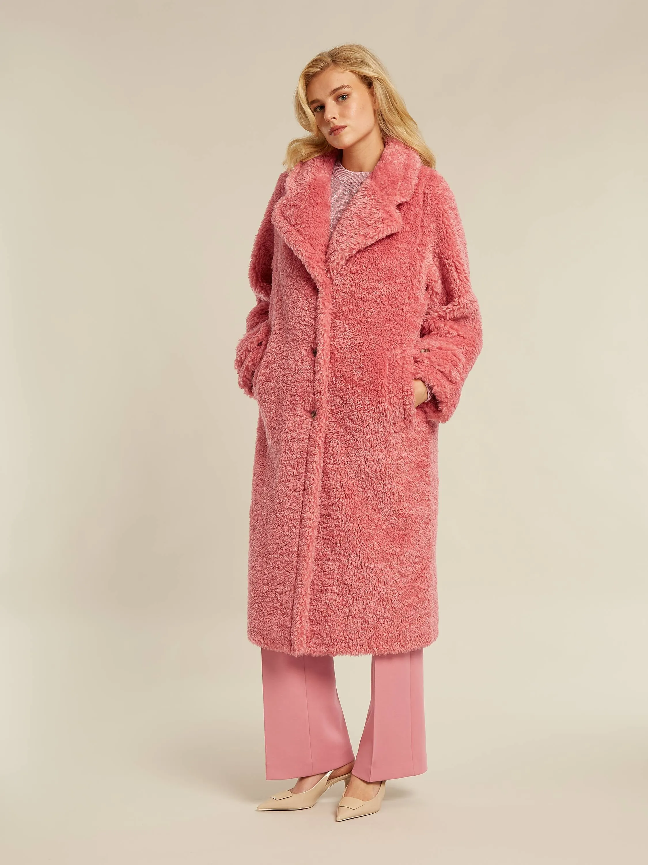 Sasha coat - Wild rose