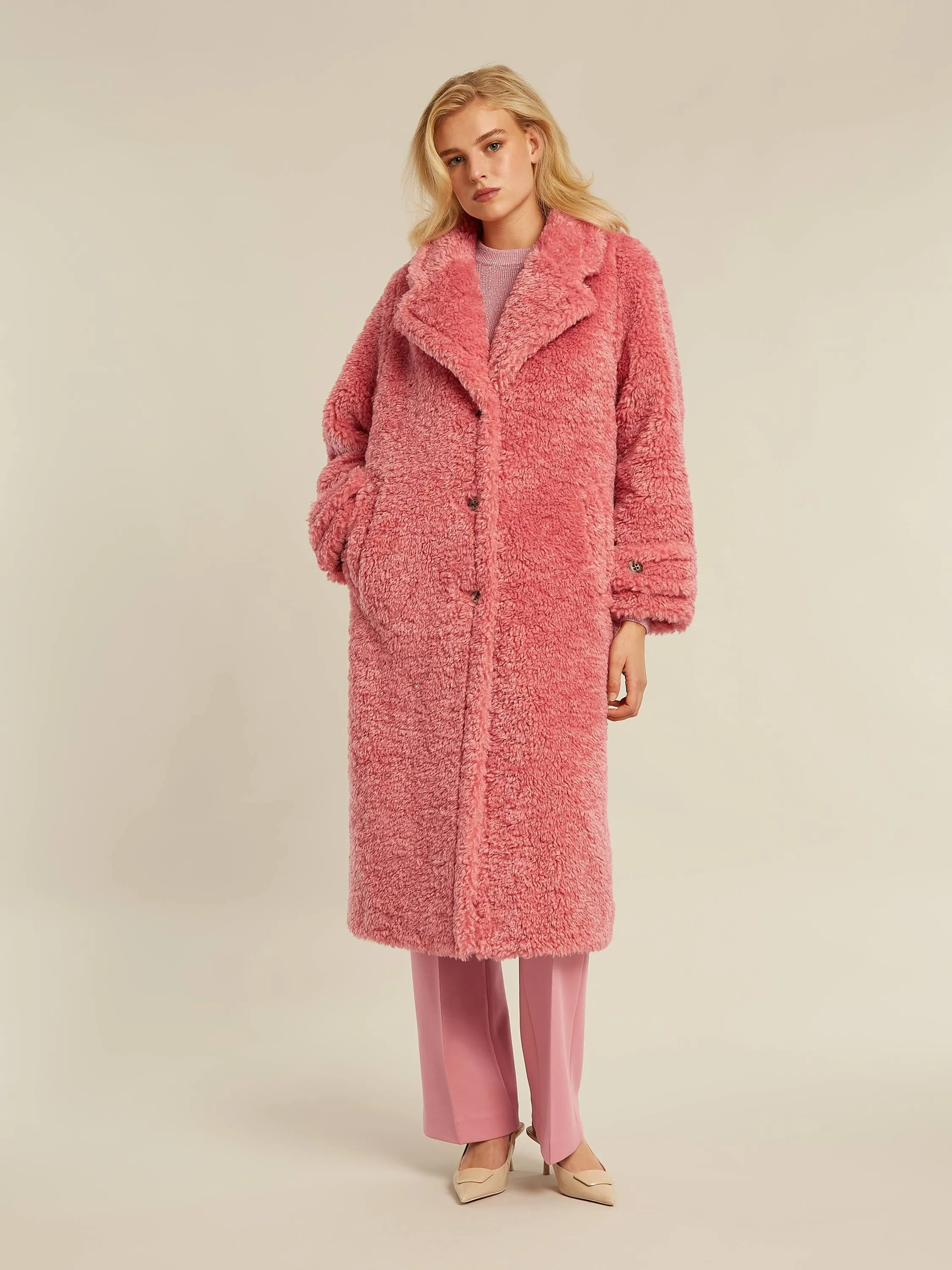 Sasha coat - Wild rose