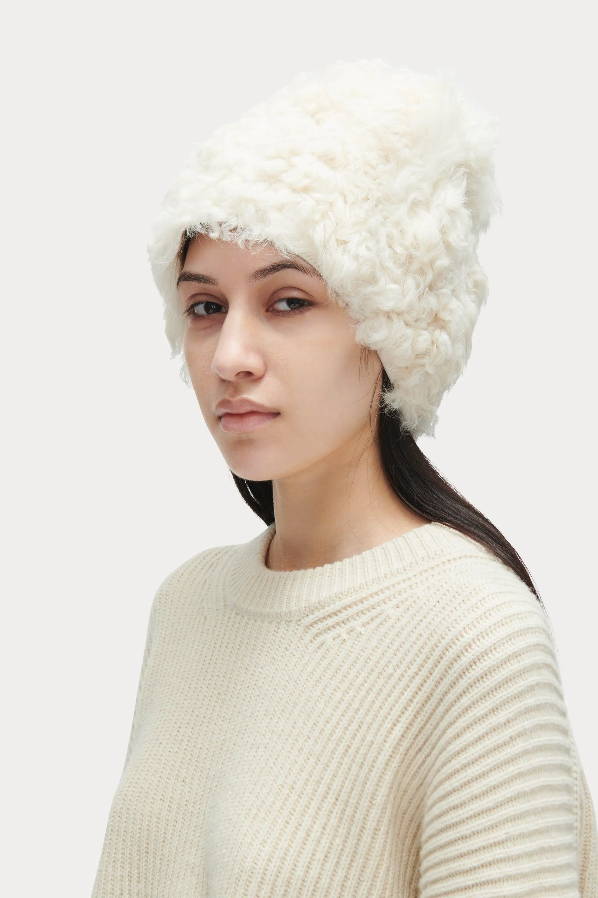 Shearling Beanie