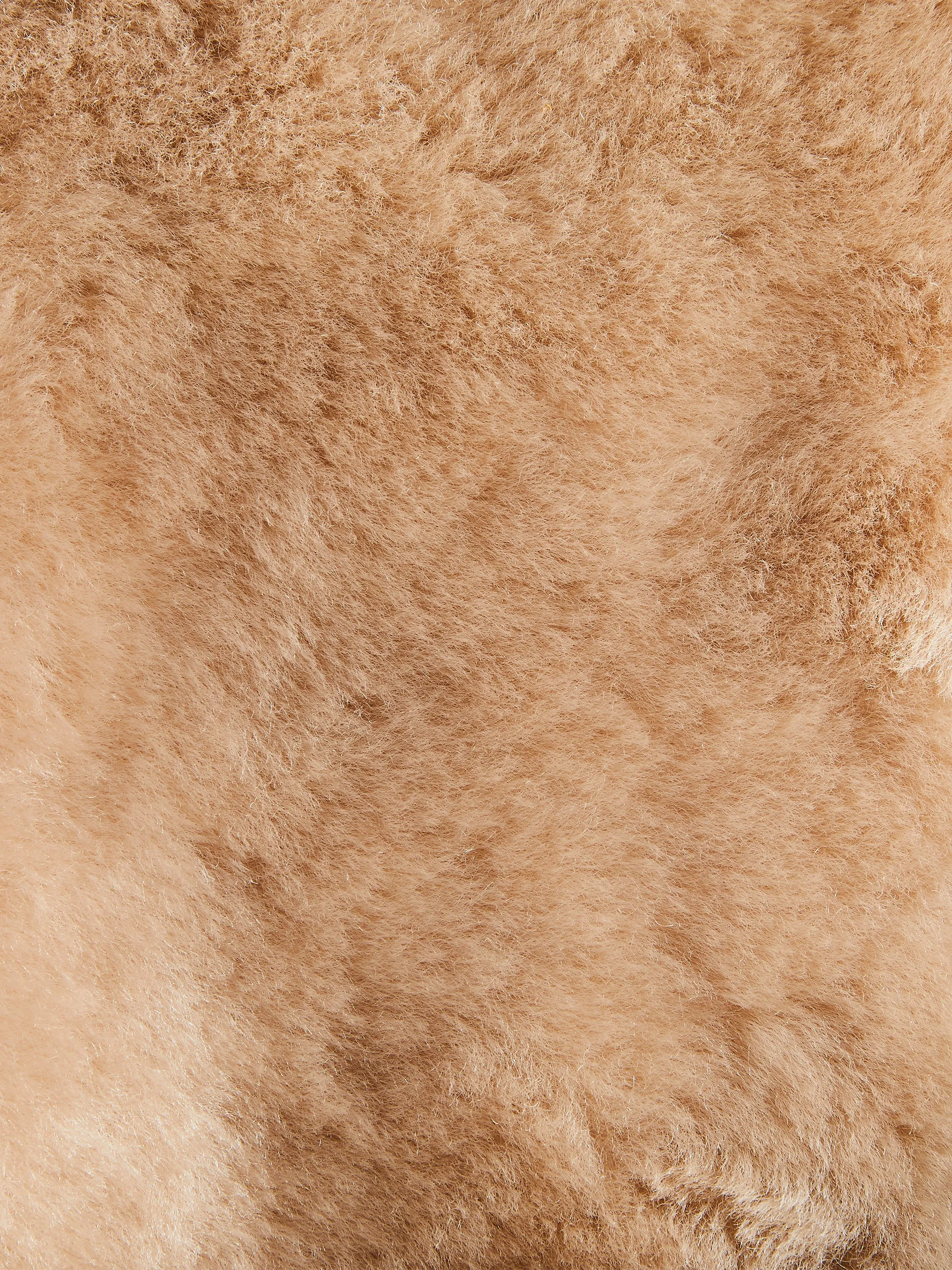 Shearling Lined Regina (Narrow Fit) - Cognac Nubuck