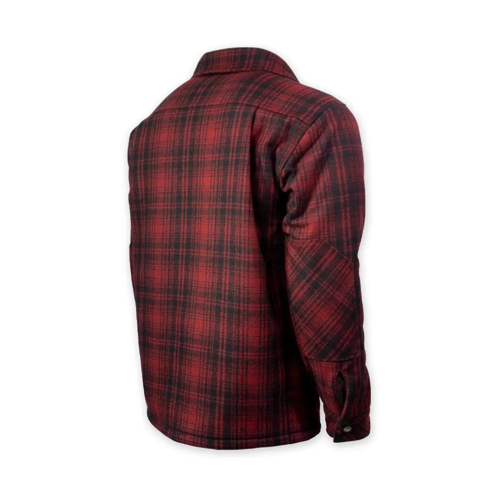 Shearling Mountain Jacket - Red Plaid