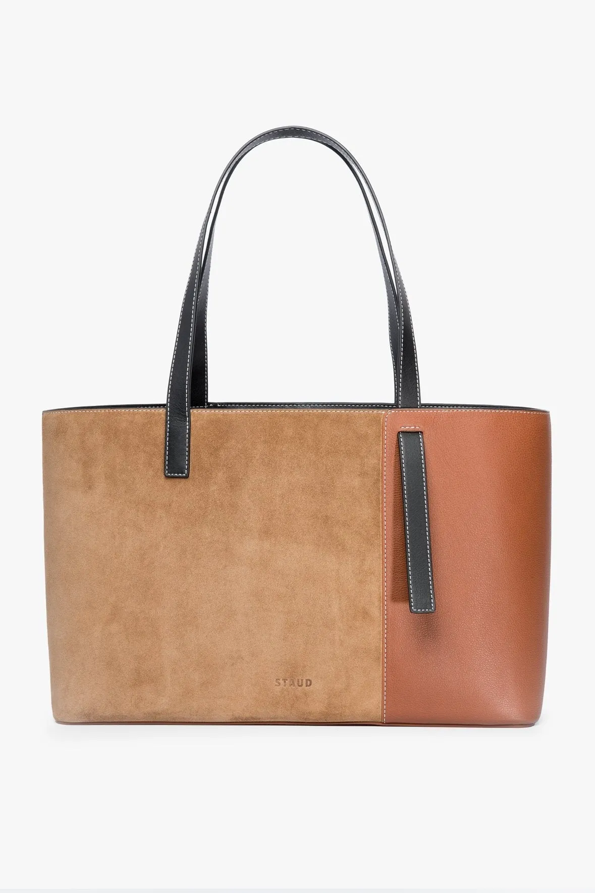 SHOKO TOTE BAG | TAN BLACK