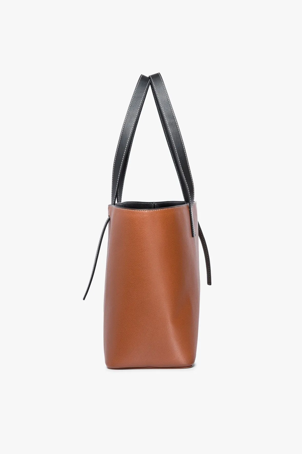 SHOKO TOTE BAG | TAN BLACK