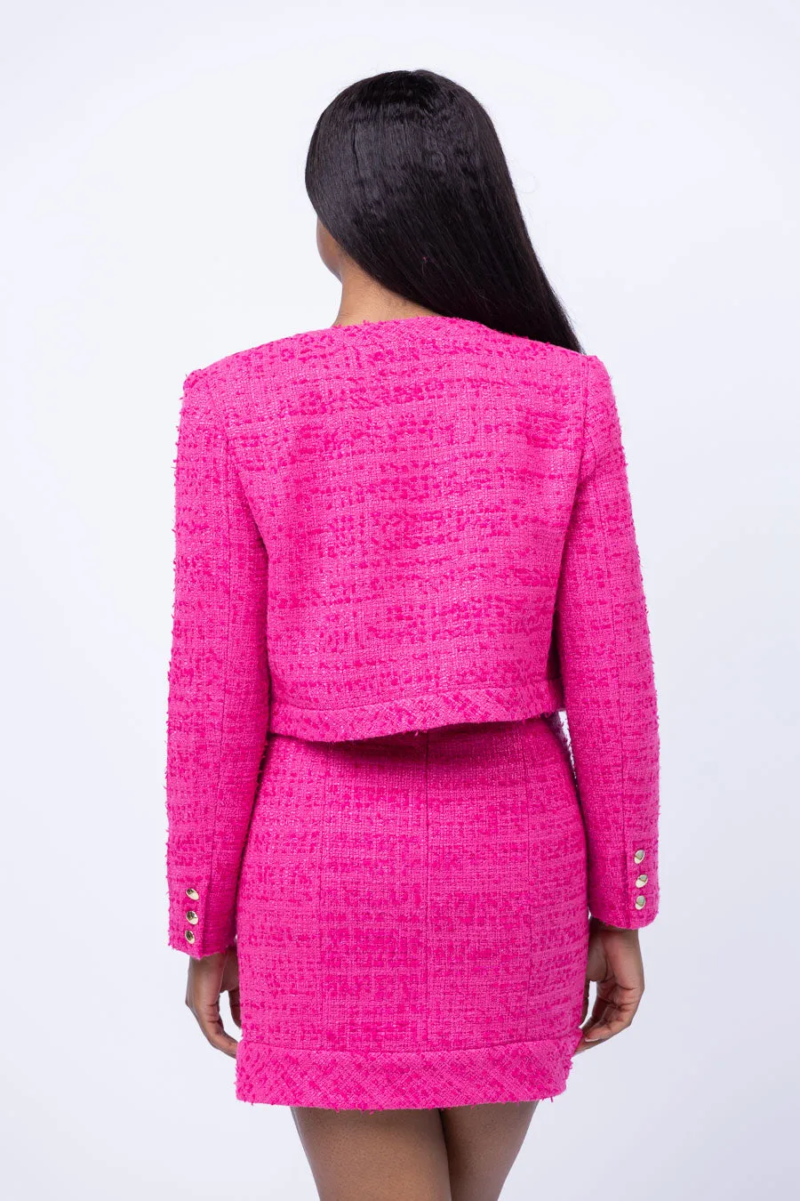 Shoshanna Barb Jacket in Magenta