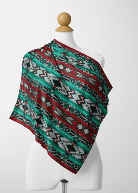 Southwest Journey Satin Shawl