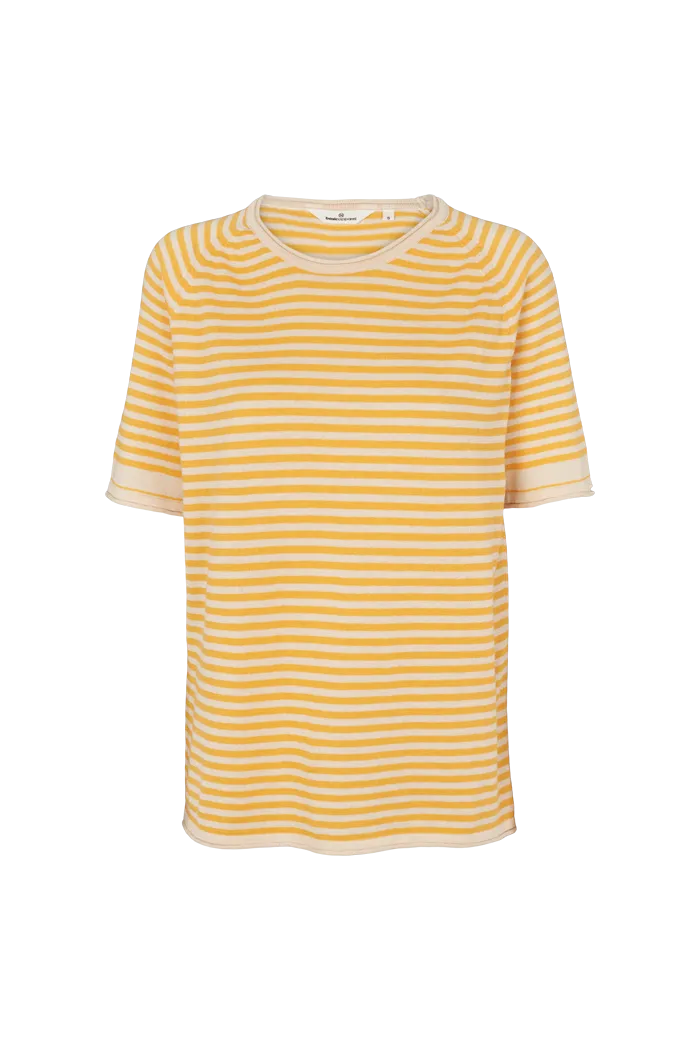 Soya SS Mini Stripe - Birch / Artisans Gold