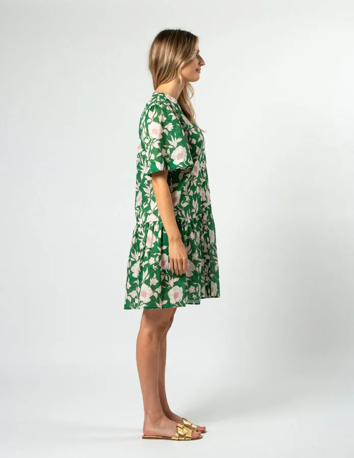 Stella   Gemma Lena Dress - Vintage Green Floral