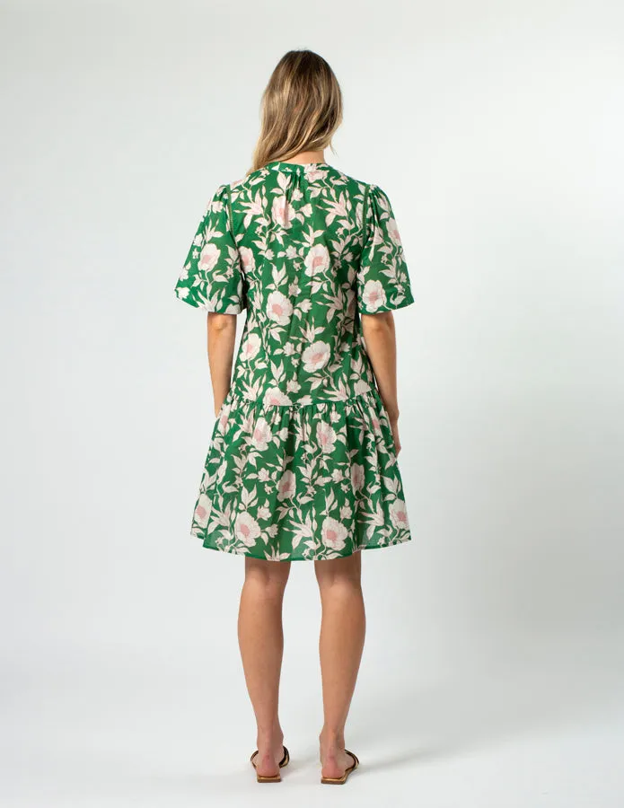 Stella   Gemma Lena Dress - Vintage Green Floral