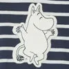 Striped Moomin Appliqué Babygrow