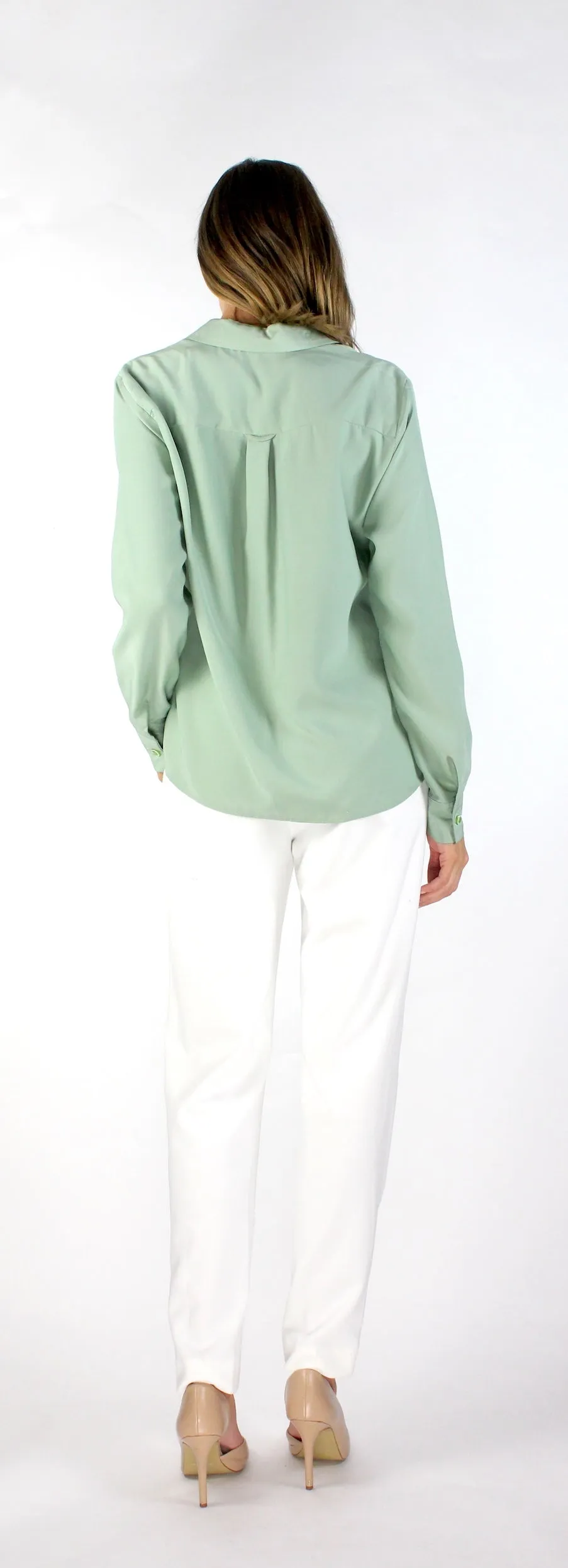 The Chartreuse Blouse