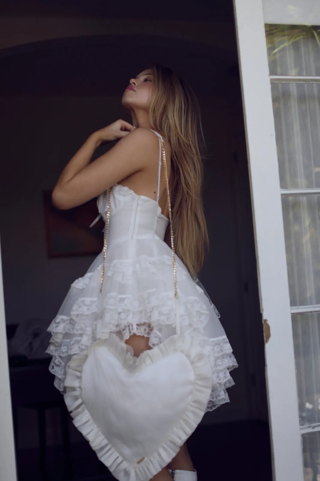 The Ivory Liaisons Mini Dress